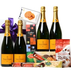 Forfait Champagne De Luxe Avec Des Délices De Pure Classe
