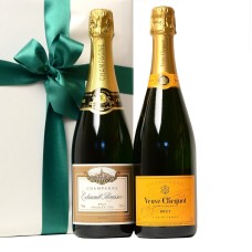 Duo mixte de champagne en cadeau promotionnel