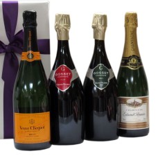 Four Top Bubbles Veuve Clicquot Gosset et E. Roussin