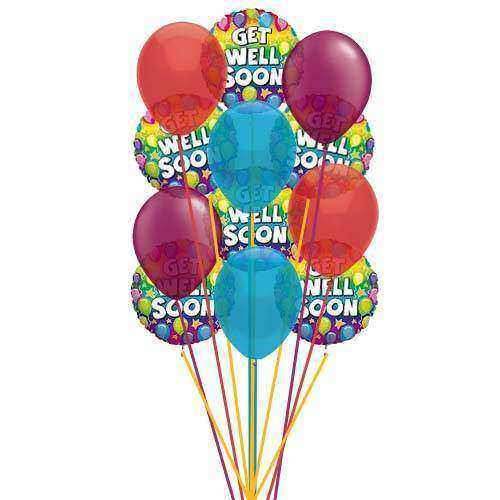 Prêt à aller bien bientôt ballon (Ballons 6-Mylar et 6-Latex)