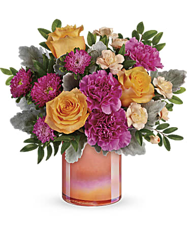 Bouquet de pêches printanières parfaites (standard)