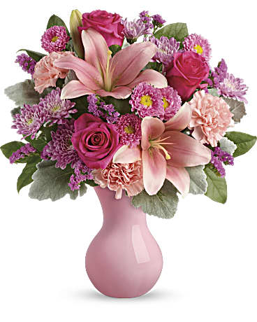 Giftblooms Lush Blush Bouquet (Standard)