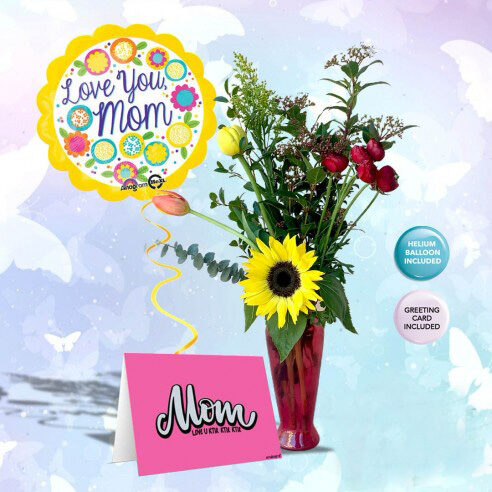 Bouquet stylé pour maman