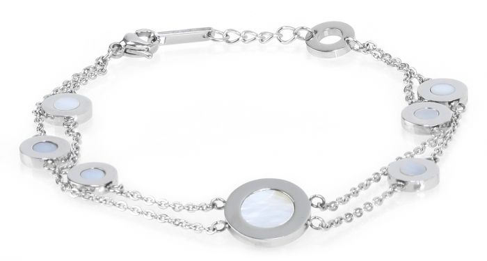 Bracelet à maillons en acier inoxydable