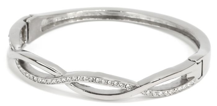 Bracelet CZ en acier inoxydable