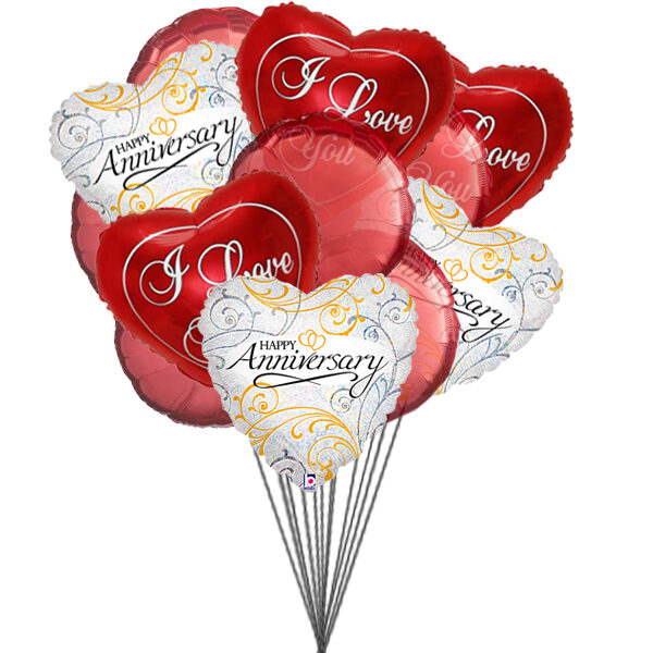 Ballons pour les proches (Ballons 6-Mylar et 6-Latex)