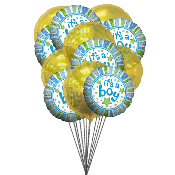 C'est un ballon garçon (6 ballons Mylar)