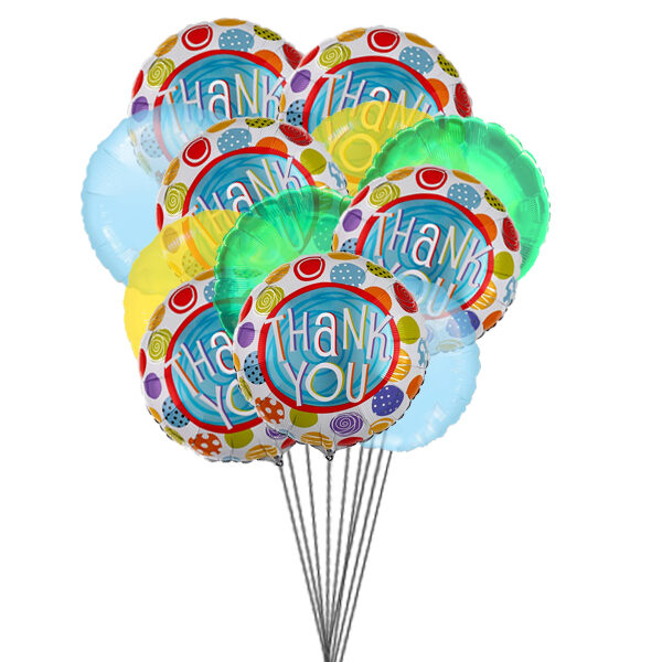 Ballons de remerciement (Ballons 6-Mylar et 6-Latex)
