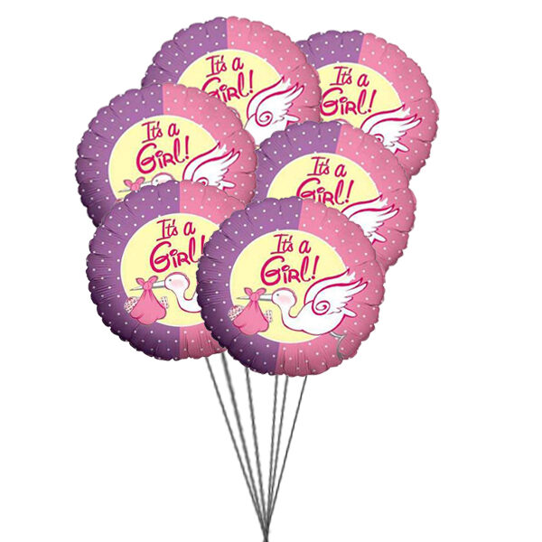 Violet wonder- 6 ballons Mylar