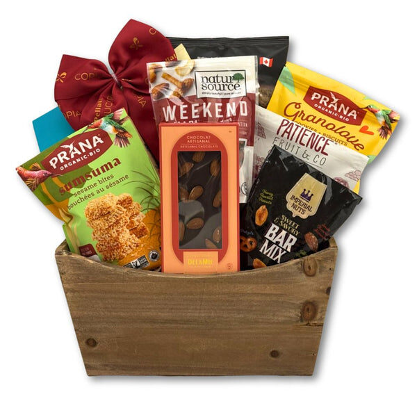Panier-cadeau de casse-croûte casher