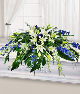 Blue Heaven Grand Cercueil Spray (Petit)