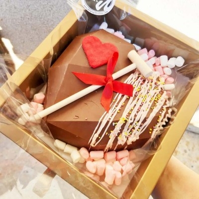Chocolat au lait cassable