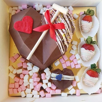 Coeur blanc cassable