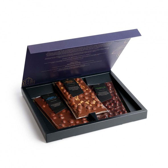 Coffret Cadeau Plaques de Chocolat Frais