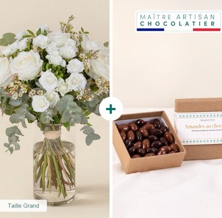 Cotton Green And Chocolate Almonds (Normal)