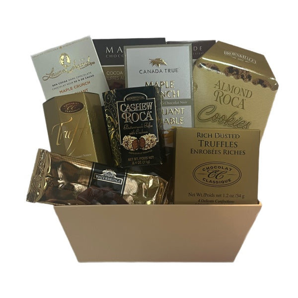 Panier Cadeau Au Chocolat