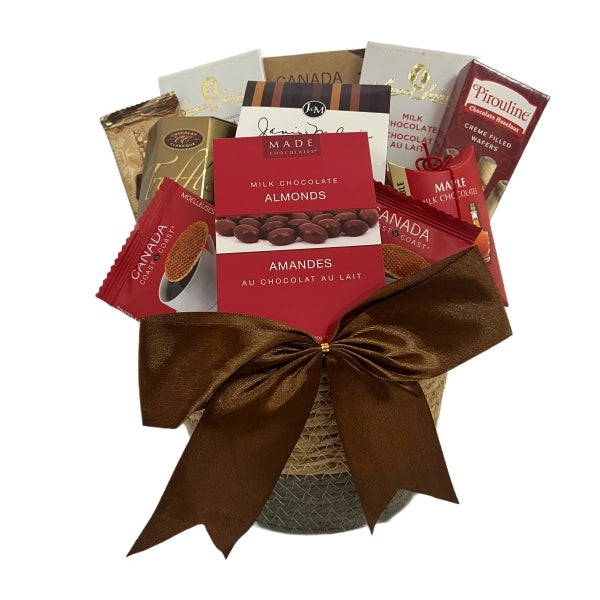Panier Cadeau Confiseries Sucrées