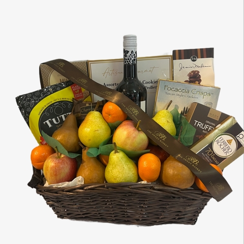 Panier-cadeau Fruit And Gourmet Extravaganza
