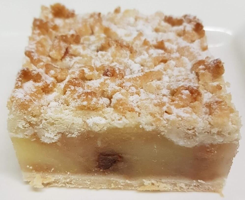 Crumble aux pommes carré de 2,5"