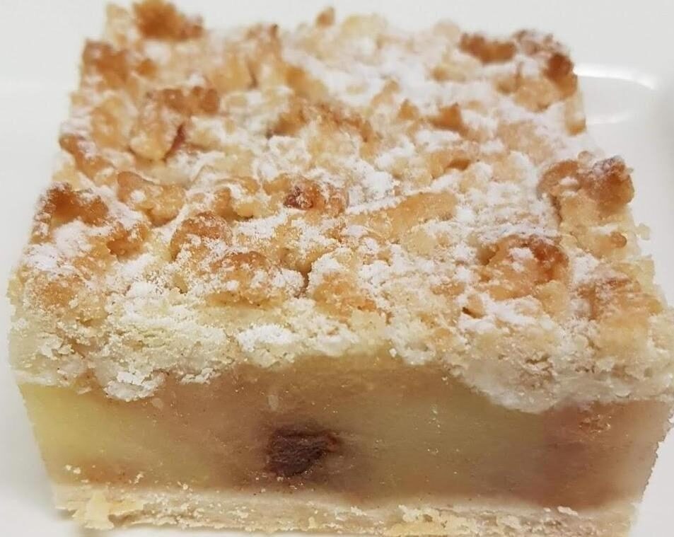 Mini-dessert croustillant aux pommes