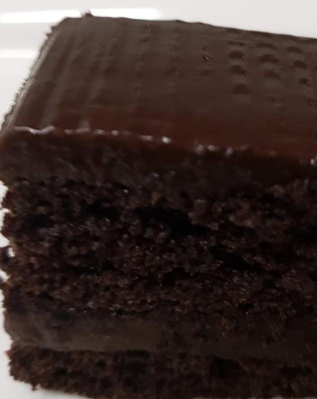 Dalle de fondant au chocolat 16" X 12" Portion 25-40