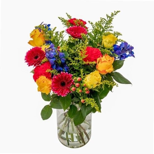 Bouquet de fleurs panachées (petit)