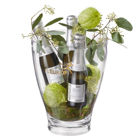 Fête: Prosecco Albino Armani Doc (3X20 Cl) Incl. Seau à glace