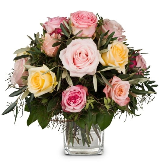 Salutations cordiales à la rose (minimum)