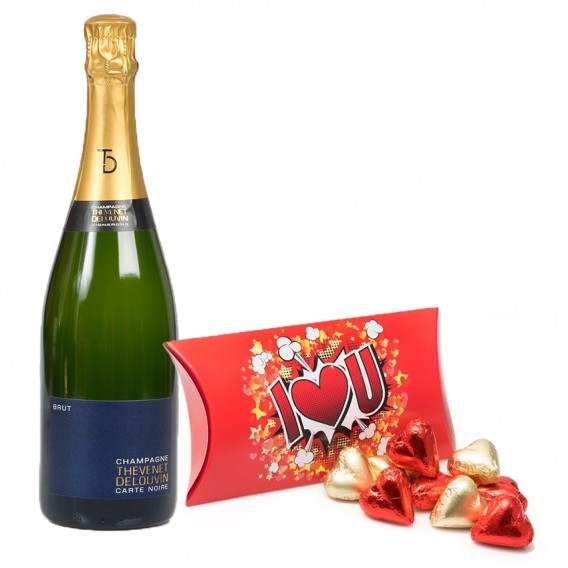 Champagne And Chocolates I Love U (75 Cl)
