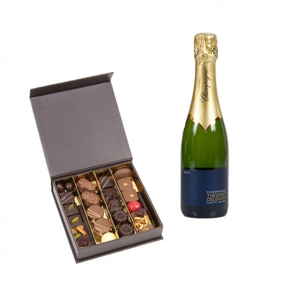 Chocolats et vigneron de Champagne 37.5Cl (250G)