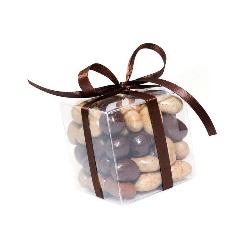 Amandes avec 3 chocolats (150G)