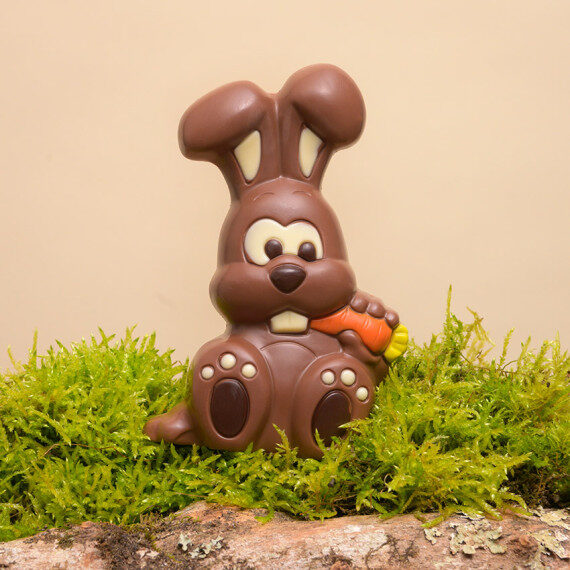 Cône de chocolat de Pâques